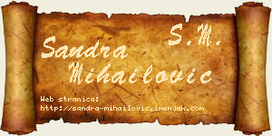 Sandra Mihailović vizit kartica